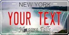 Niagara Falls License Plate Personalized Custom Auto Bike Moped Motorcycle Tag