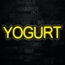 Yogurt LED Neon Sign 24"L x 6"H #32897