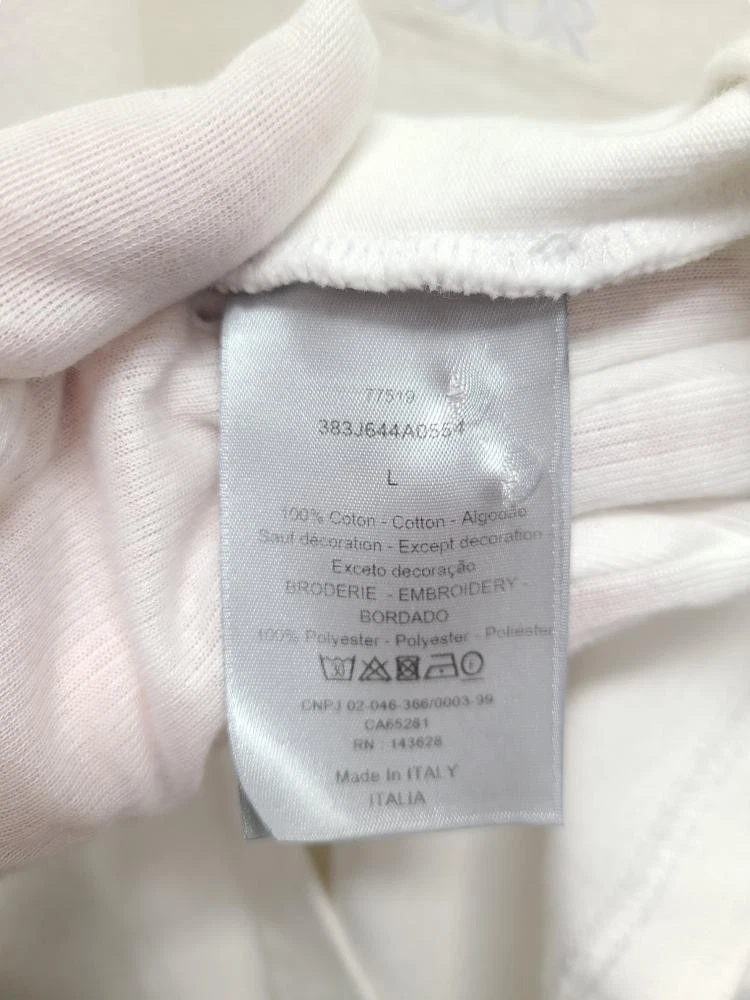 T shirt Dior Duncan Grand X Charleston bianca collo logo 58121452