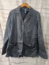 Men  s Vintage Gap Blazer, Size L, 100 Linen