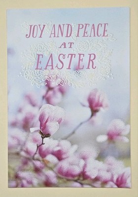 Happy Easter. Joy And Peace At Easter / Greeting Card (incl. Envelope 5×7'')