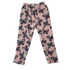 Bmagical By Btween Girls Butterfly Print Fleece Pajama Pants Size 4