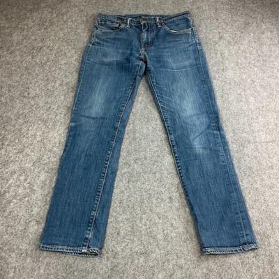 Levi's 511 Herren Jeans Slim Tapered 30 30 Dark Wash Blau Stretch Zip Fly