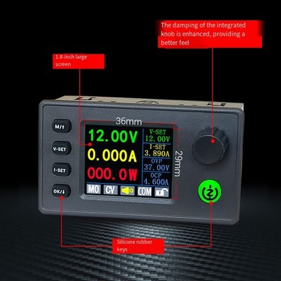 CNC DC Netzteil 6V bis 36V mit 1 8 Zoll Display für effizienten Workflow
