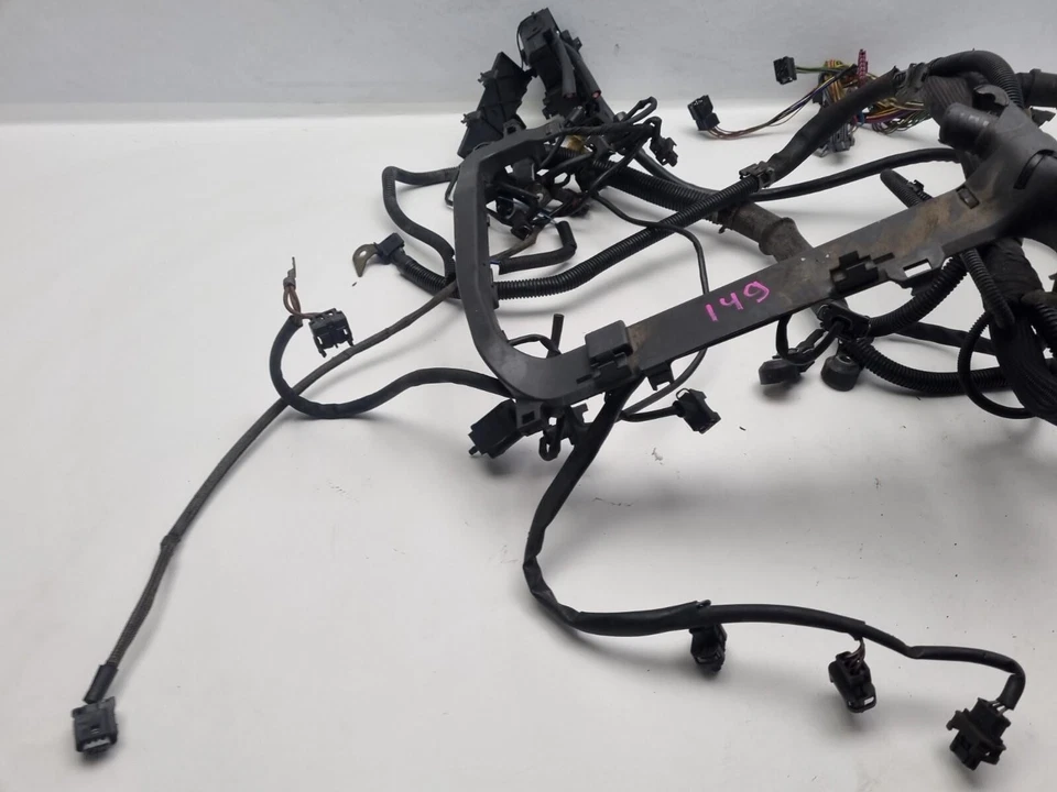 MERCEDES CLK W209 ENIGNIE WIRING LOOM COMPLETE M112 3.2 PETROL 2002 - 2007 - Image 4 of 4