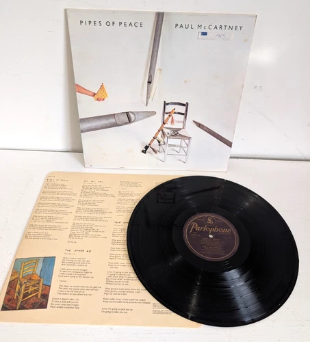 Pipes Of Peace - Paul McCartney - Vinyl LP GF Album - VG