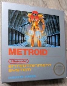 Sammlerzustand ! Metroid Small Box Nintendo NES Spiel Entertainment System 