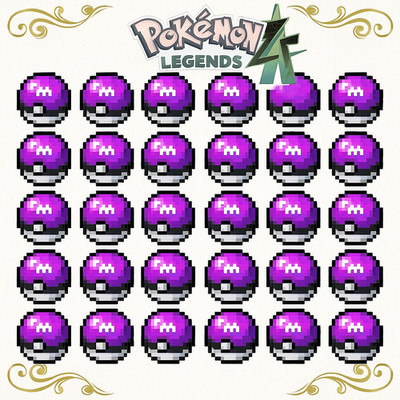 Pokemon Legend Z-A - 10x Master Ball  100% Catch Rate.
