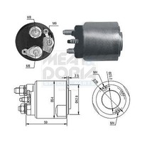 Meat & Doria Magnetschalter, Starter U.A. FüR Chevrolet, Fiat, Opel