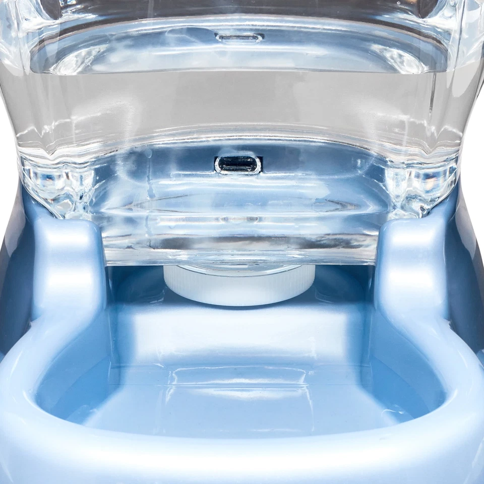 Estación de cuenco de agua para perros y gatos Petmate Pet Gravity Waterer Foto 3 de 4