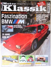 MOTOR KLASSIK 6-03+BMW M1 M3 M5+ALFA 1900 & PEUGEOT 304 CABRIO+FORD CONSUL CAPRI