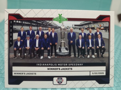 #ad 2026 Parkside Indycar Pronto Indy 500 Former Winner#x27;s Jackets 41 $6.99