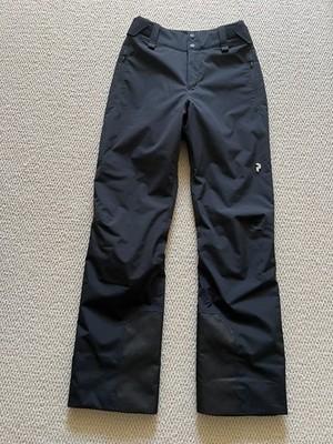 Peak Performance Women's Shred Hipe Black  Salopettes Ski Trousers Medium