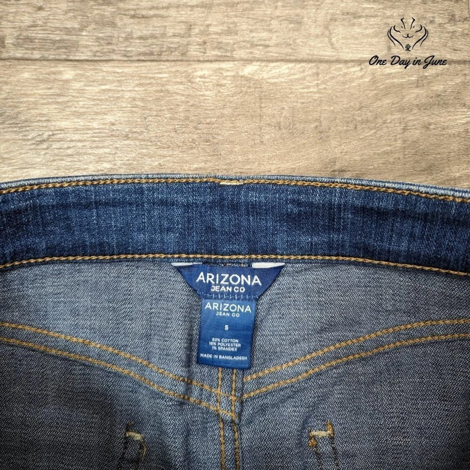 Falda mini de mezclilla para jóvenes de Arizona Jean Co. Talla 5 Foto 2 de 4
