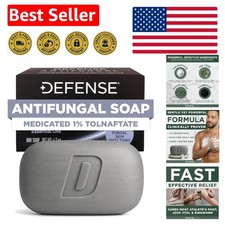 Defense Antifungal Soap Bar - Powerful Treatment for Fungus, 4.2 oz, All Ages