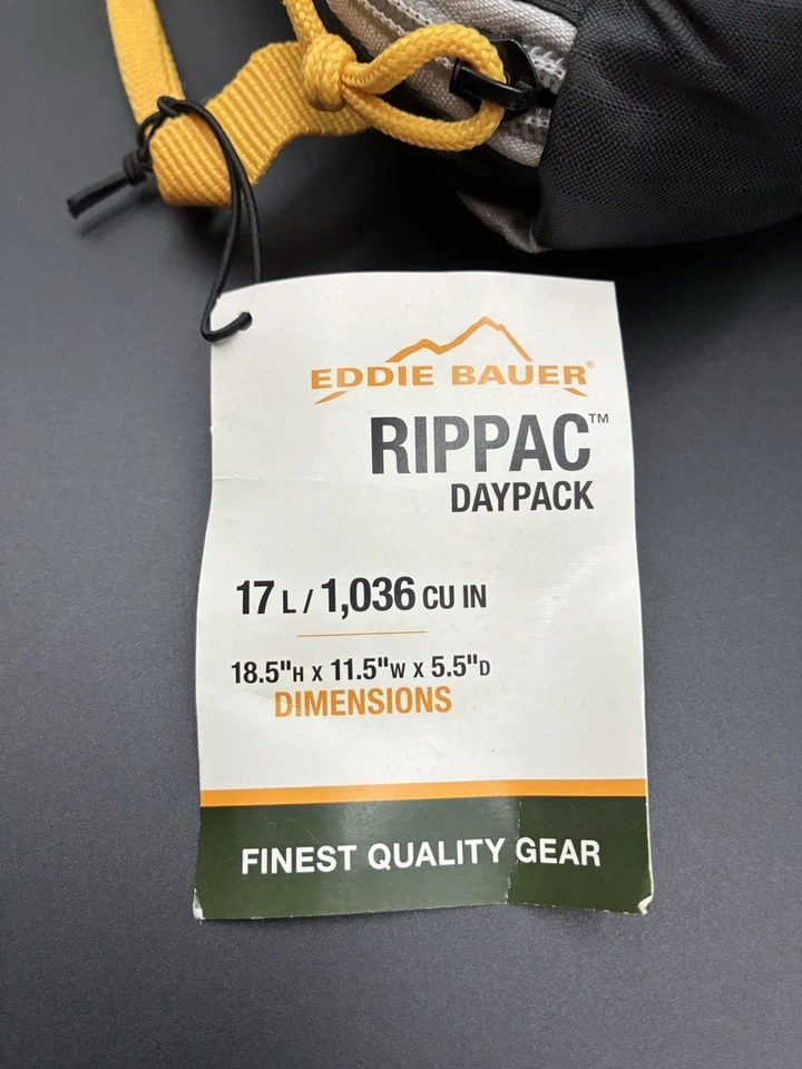 Eddie Bauer Rip Pac Day Pack 2011 etiquetas ligeras adjuntas parece sin usar Foto 2 de 4