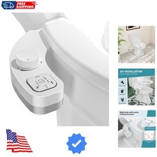 Bidet Attachment for Toilet, Dual Nozzle Frontal and Rear Wash Non-Electric F...