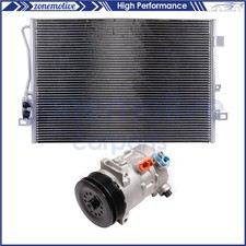 For 2011 2012 2013 2014 Dodge Journey AC Condenser & AC Compressor Cooling Kit