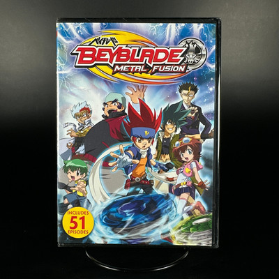 BEYBLADE: Metal Fusion COMPLETE Season (DVD Set) All 51 Episodes *NEW/SEALED*