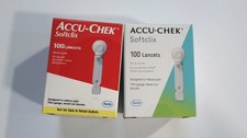 Accu-Chek Softclix 200 Lancets Diabetic Blood Glucose Testing 2027 &  2028 Exp