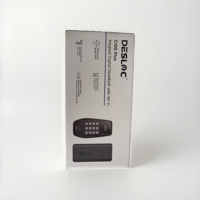 Desloc C100 Plus Deadbolt Wifi Smart Lock