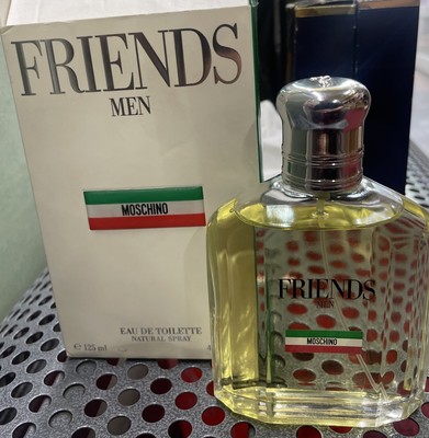 Friends Men by Moschino Eau De Toilette 4.2oz - Made in Italy Original Formula