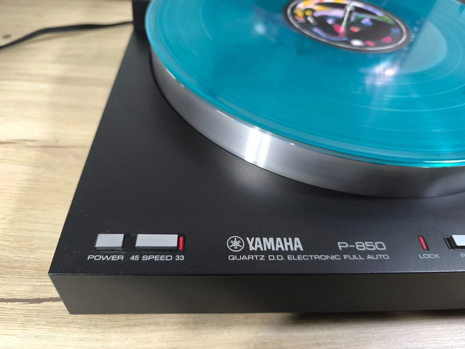 YAMAHA P-850 GIRADISCHI DIRECT DRIVE STEREO TURNTABLE AUTOMATICO AUDIOTECHNICA - Imagen 2 de 4