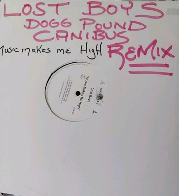 Lost Boyz FT Dogg Pound &  Cannibus ''Music Makes Me High'' Remix VG Vinyl 12 Inch