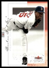 Pedro Martinez 2001 Fleer Genuine #93 Red Sox MLB READ FREE SHIP AutographDen