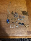 Lot of vintage costume jewelry several nice pieces