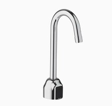 Automatic Touchless Faucet 0.5 GPM Sloan Optima ETF700-4 Gooseneck ETF700-4-BDT
