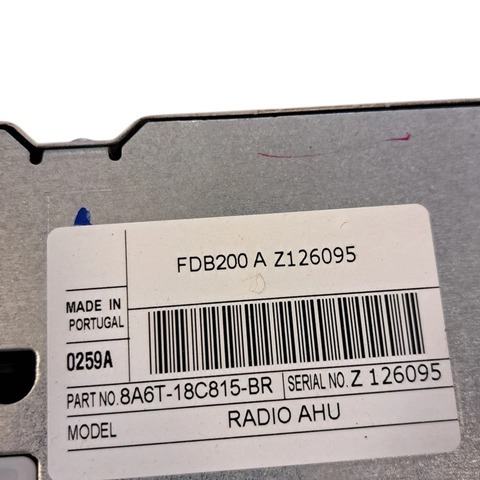 Ford Fiesta MK7 Radio 8A6T-18C815-BR - Bild 2 von 2