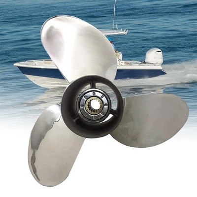 Stainless Steel Propeller 14 x 19 Fit Suzuki Outboard Motor 50-140 HP 15 Tooth