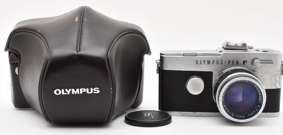 Câmera de Filme 35mm Meter Works [Exc+5]Olympus Pen FT Meio Quadro 40mm f1.4 JAPÃO - Imagem 2 de 4