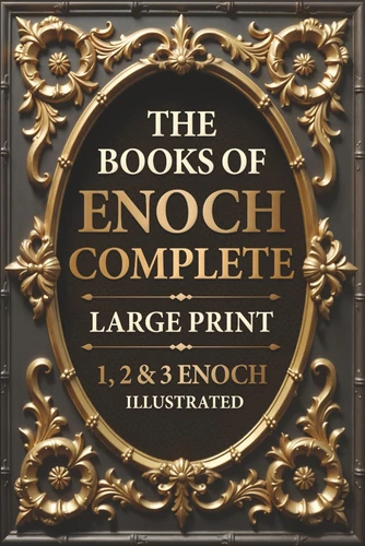 The Books of Enoch Complete LARGE PRINT (Illustrated): 1, 2 & 3 Enoch with Authe - Picture 1 of 2