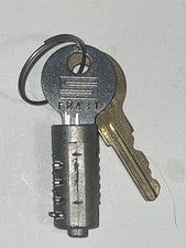 Steelcase Furniture Desk Lock Core and 2 keys Code FR431