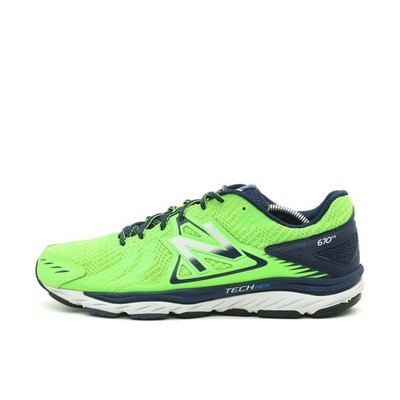 New Balance Herren 670v5 Sportschuhe Neongrü/Blau Mesh Ride Laufschuhe EU 45