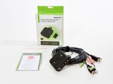 IOGEAR GCS92HU 2-Port 4K KVM Switch HDMI USB Audio w/ Cables Excellent Condition