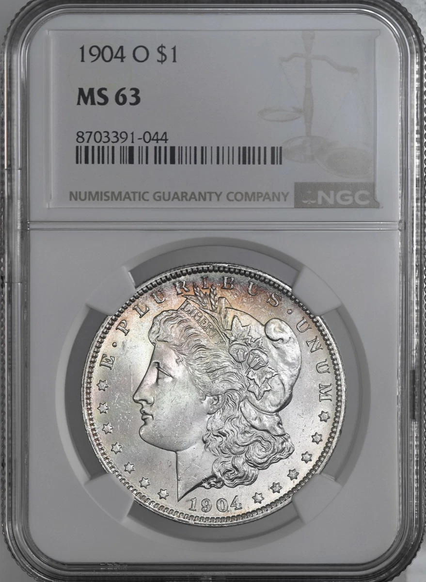 MS 63 Graded 1904 Year Morgan US Dollars (1878-1921) for sale | eBay