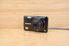 Olympus VG-160 Digital Camera Black 14MP 5x Optical Zoom HD Video Tested Works
