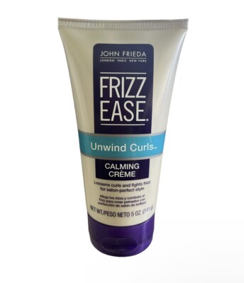 John Frieda Frizz Ease Unwind Curls Calming Crème 5 Oz New