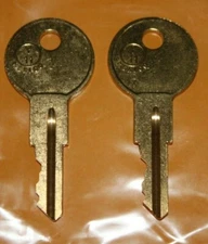 2-KEYS FOR 1393 Security Alarm System Panel Ademco-ADT-Honeywell-First Alert-DSC