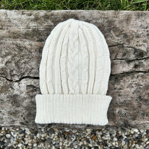 Alpaca Beanie Hats 100% Premium Luxury Super Warm Gloves, Womens, Mens, Unisex - Picture 4 of 14