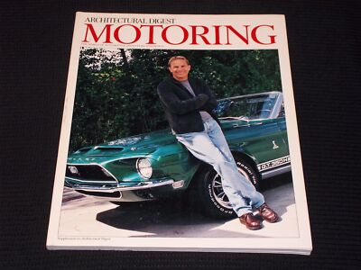 1996 ARCHITECTURAL DIGEST MOTORING MAGAZINE - KEVIN COSTNER COVER - E 17134