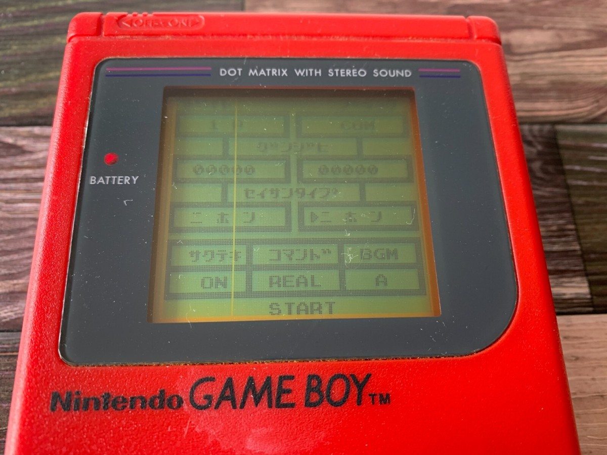 希少 完品 ゲームボーイ DMG-01 Nintendo GAMEBOY ジャンク！ 外装 美品！Nintendo 初代ゲームボーイ DMG-01