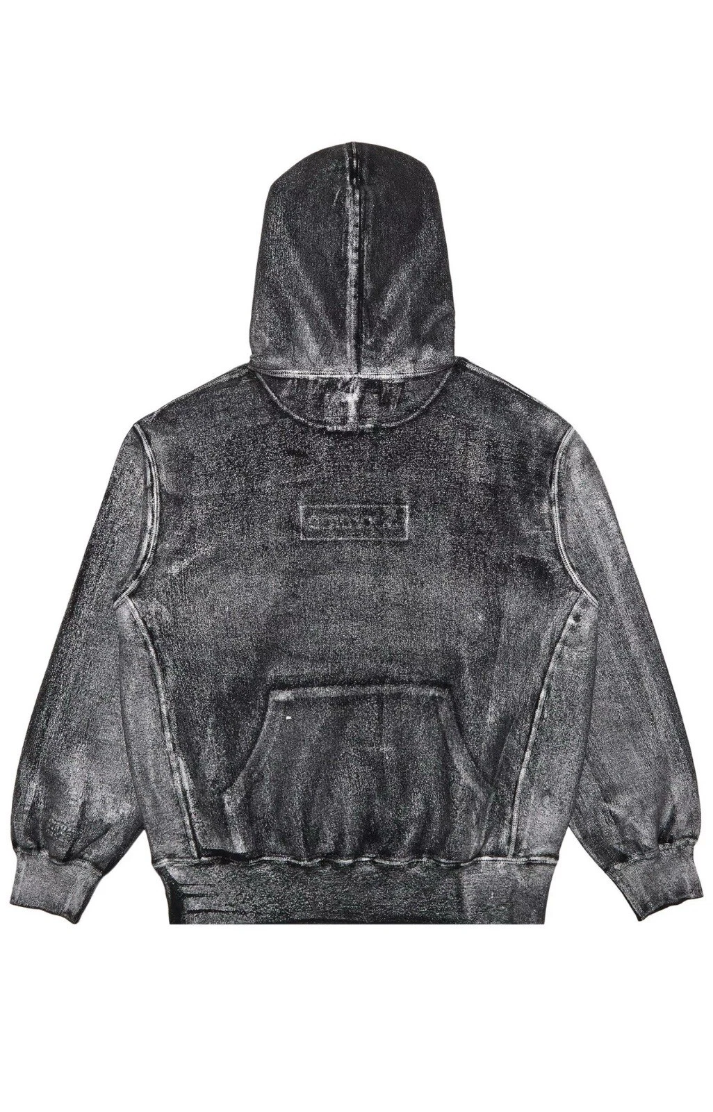 Felpa con cappuccio Supreme x MM6 Maison Margiela Foil Box logo 'Nero' taglia M