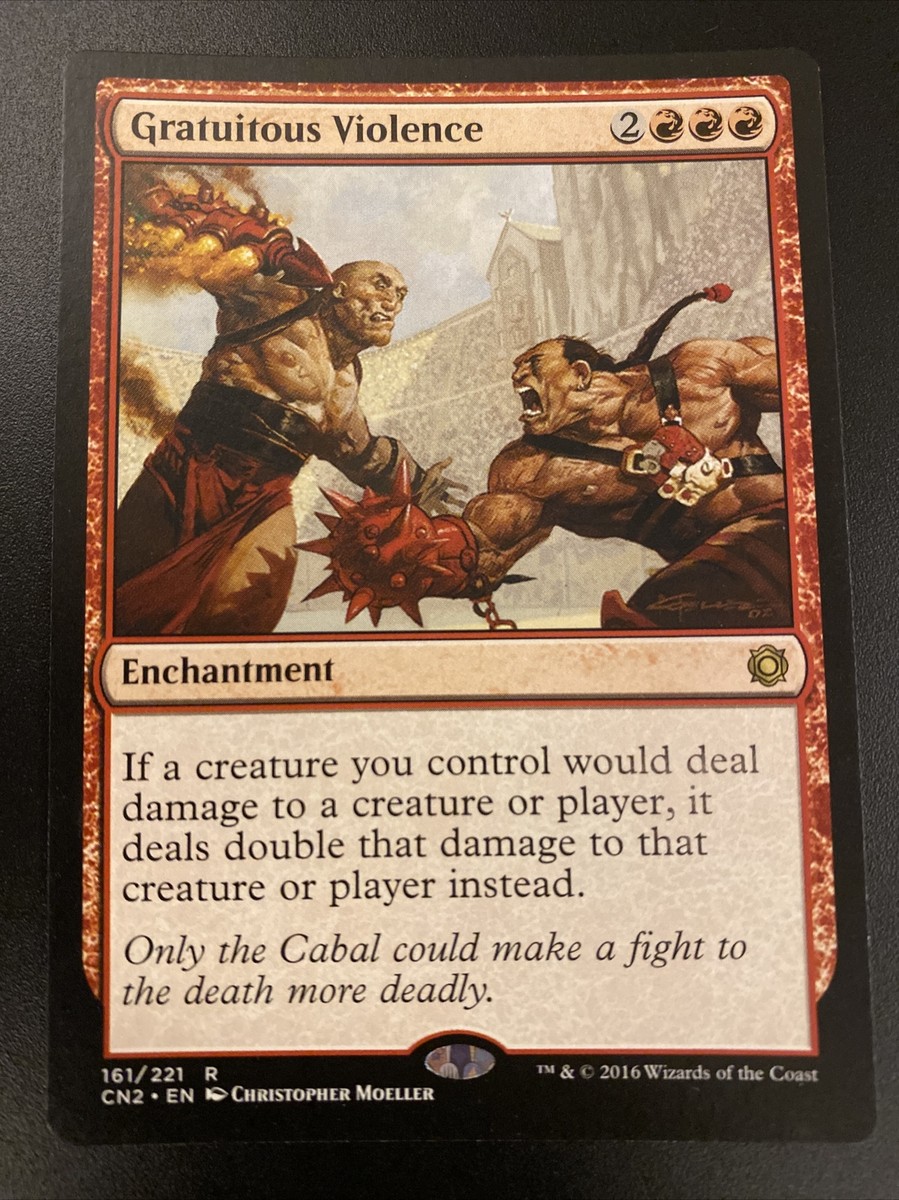 Violence Gratuite (Bloomburrow Commander Français) Magic: The Gathering