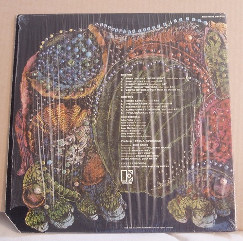 "Rhinoceros" Vintage 12"LP Elektra EKS74030 1968 + Shrink &Hype "Apricot Brandy" - Picture 2 of 6