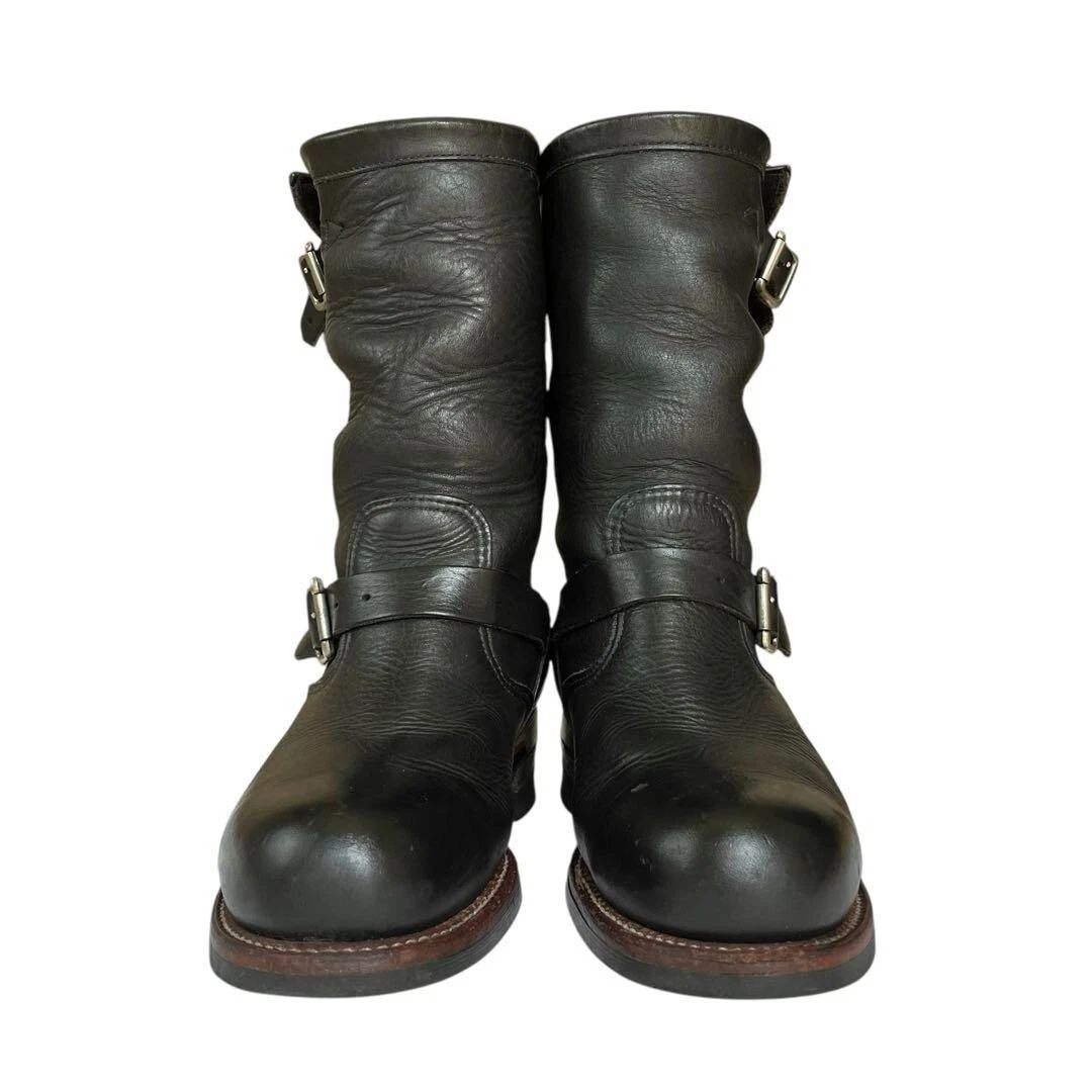 Chippewa Black Leather Boots for Men | eBay