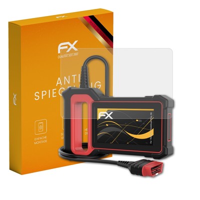 atFoliX 2x Displayfolie für Thinkcar ThinkScan Plus S6 Schutzfolie matt&stoßfest